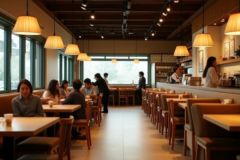 カフェLUNA 店内