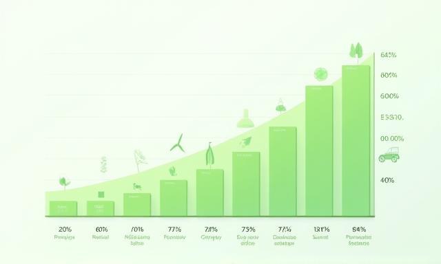 CO2 削減率を示すグラフ